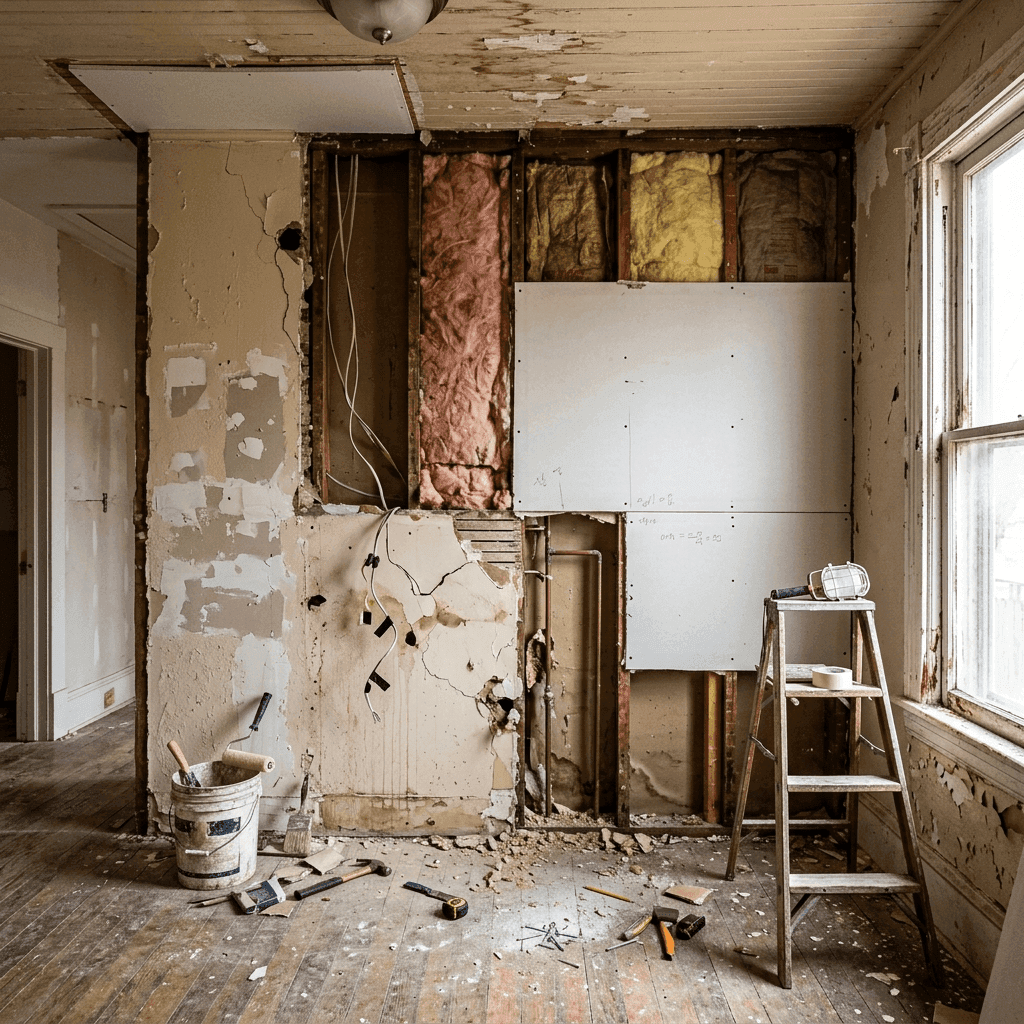 Interior repaint - BEFORE