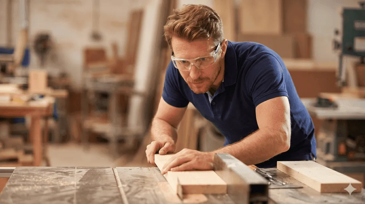 Handyman at work