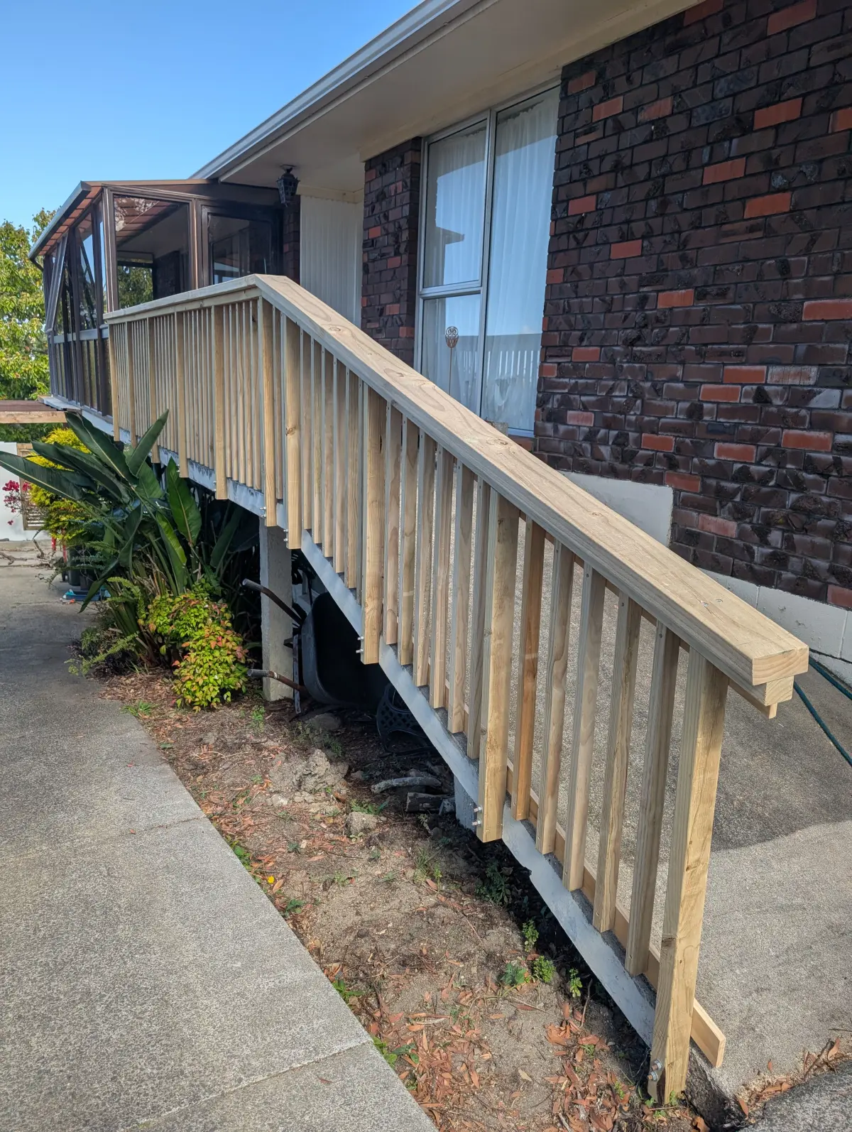 Handrail build - Northcote