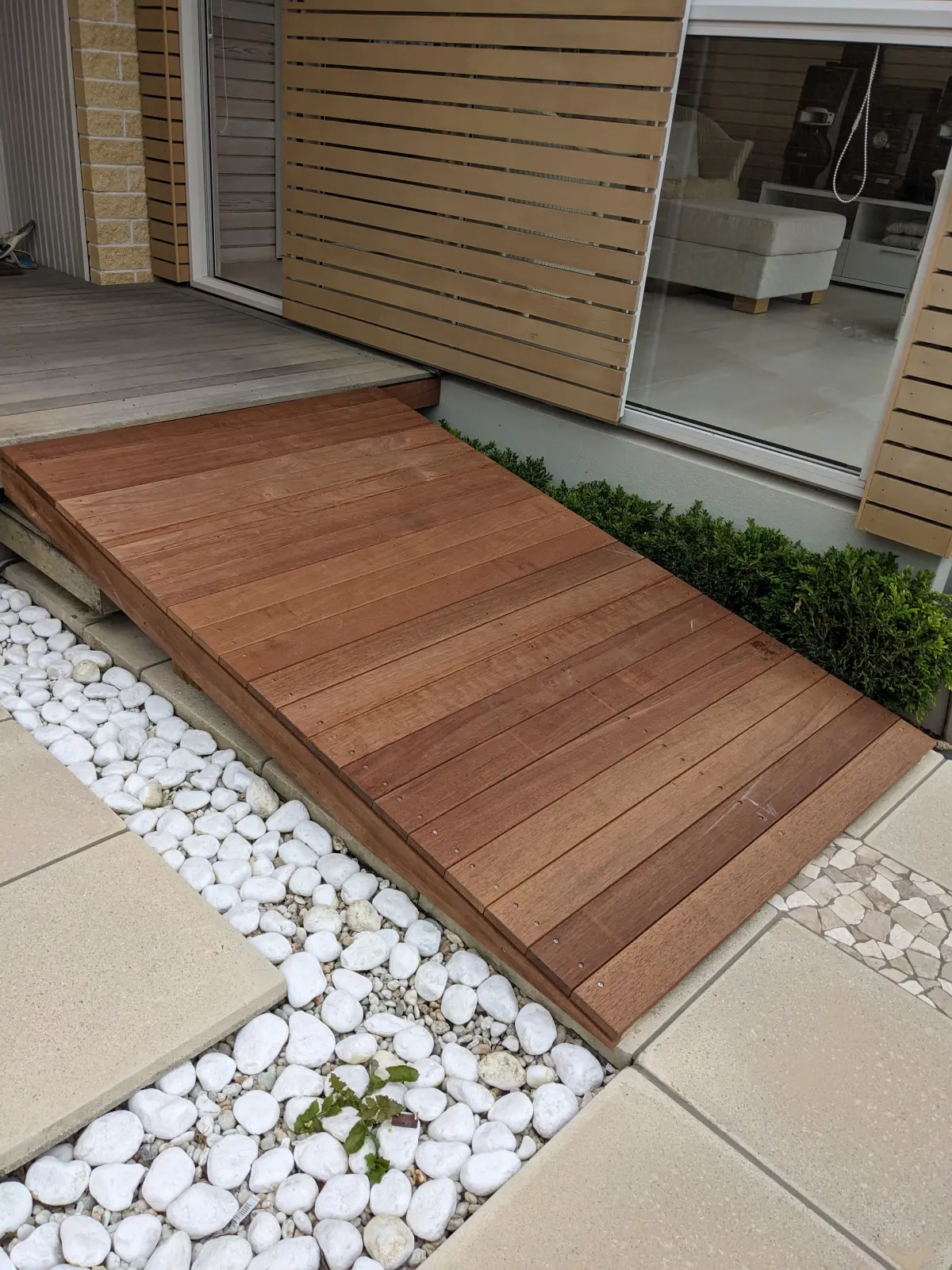 Kwila Access Ramp build - Milford