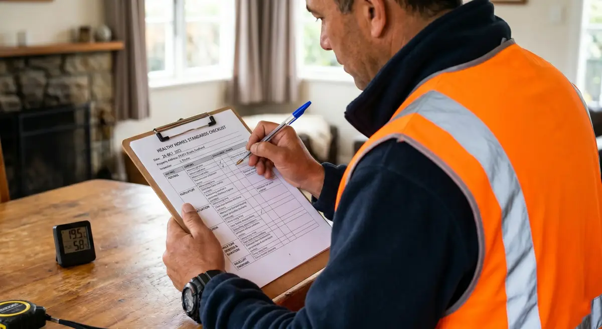 Healthy homes assessment clipboard
